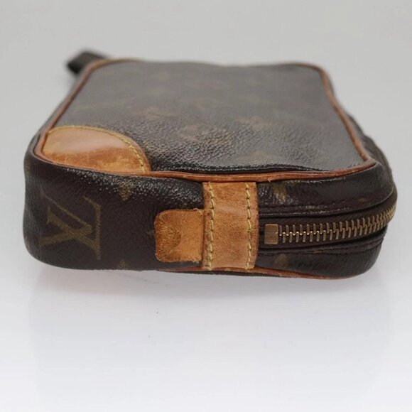 LOUIS VUITTON Monogram Marly Dragonne PM Clutch Bag M51827 LV Auth bs21421 - Picture 6 of 16